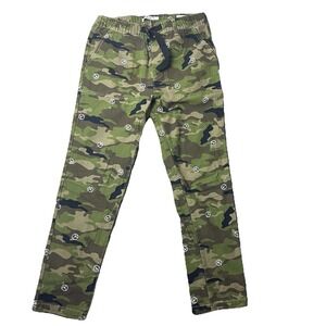 PacSun‎ Men's Carpenter Camo Pants Peace Sign Embroidery Y2K Streetwear Skater S